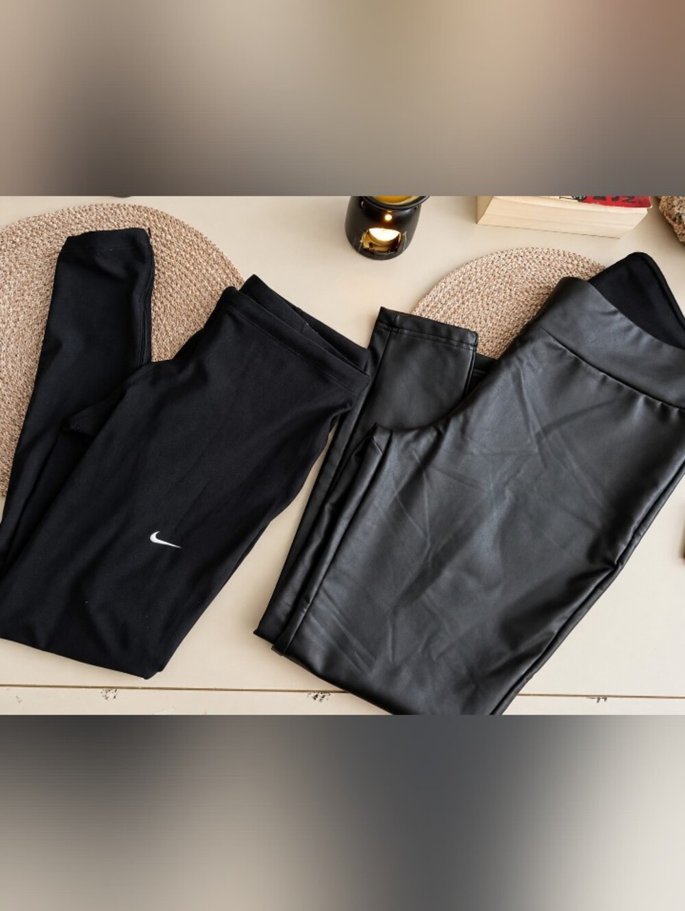 Nike T-Shirt + 2 Leggings – Size XL/L